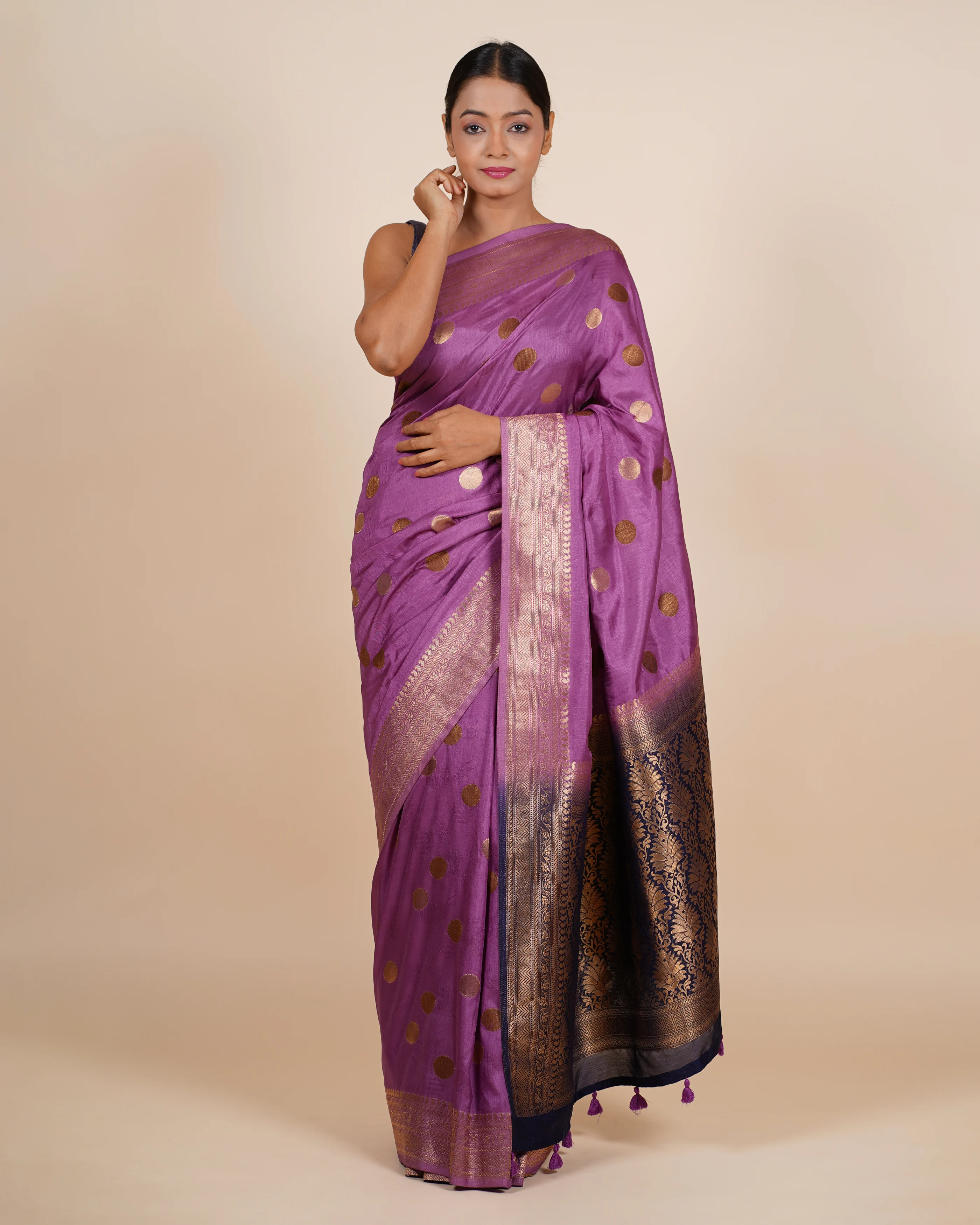 Everyday Comfort Butta Tusser Silk Saree